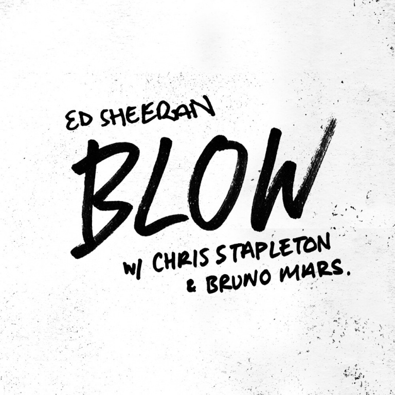 Ed Sheeran, Bruno Mars, Christopher Stapleton - BLOW ноты для фортепиано