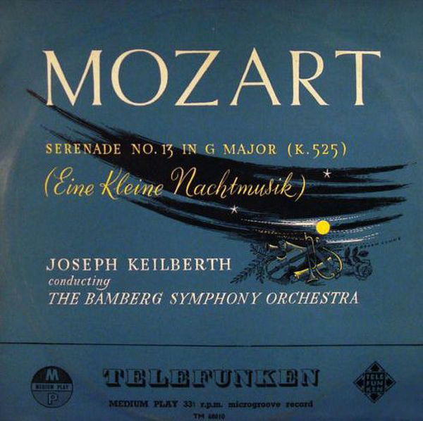 Вольфганг Амадей Моцарт - Серенада № 13 соль-мажор, K. 525 (Маленькая ночная серенада), Часть 1: Аллегро ноты для фортепиано