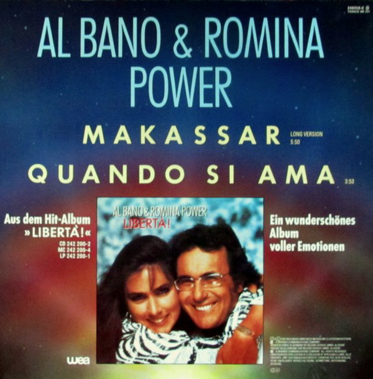 Al Bano & Romina Power - Makassar ноты для фортепиано