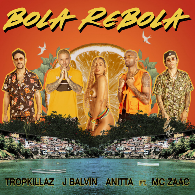 Tropkillaz, J Balvin, Anitta, MC Zaac - Bola Rebola ноты для фортепиано