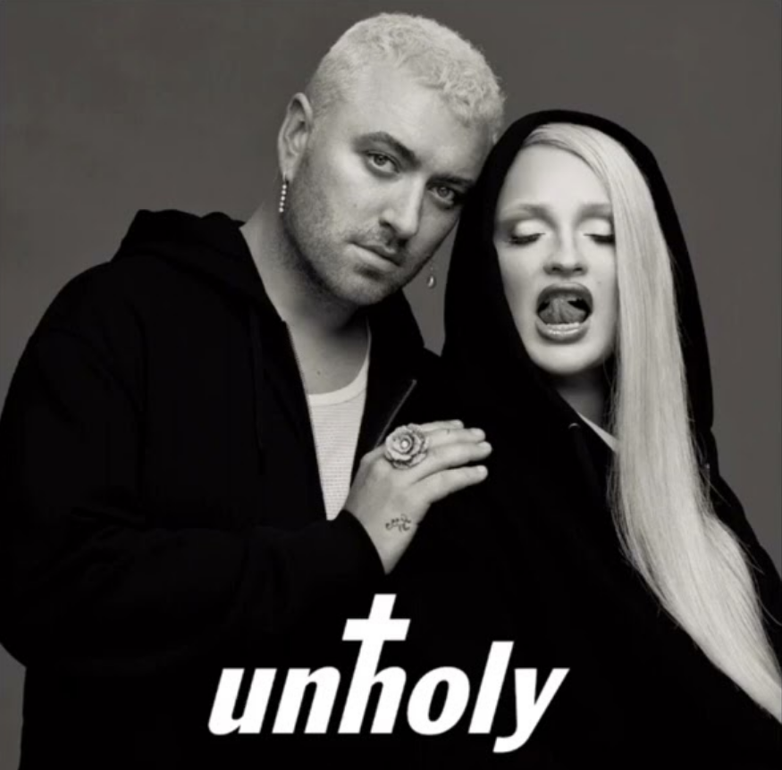 Sam Smith Unholy. Sam Smith & Kim Petras. Unholy Sam Smith Kim. Sam Smith Kim Petras Unholy обложка.