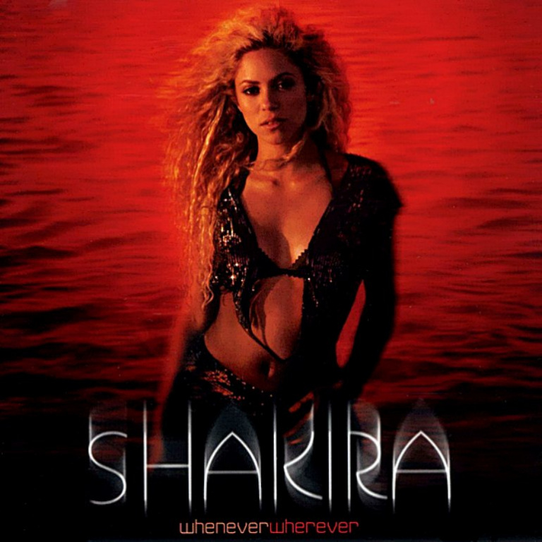 Shakira - Whenever, Wherever ноты для фортепиано
