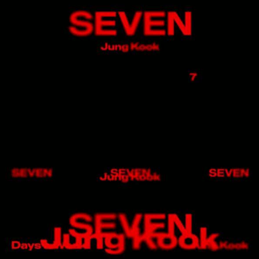 Трек seven. Seven Jungkook. Альбом Севен Чонгук. Seven Jungkook обложка. Песня Чонгука Seven.