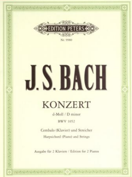 Иоганн Себастьян Бах - Концерт № 1 ре минор, BWV 1052 часть 1. Аллегро ноты для фортепиано