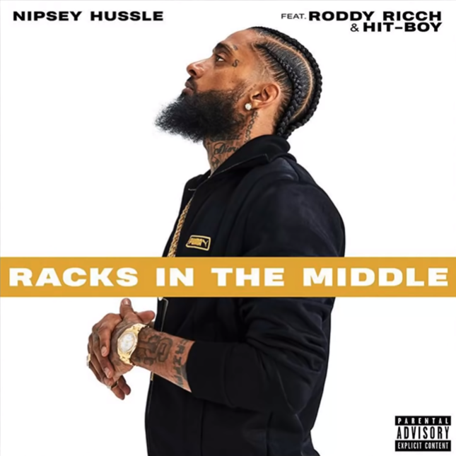 Nipsey Hussle, Roddy Ricch, Hit-Boy - Racks in the Middle ноты для фортепиано
