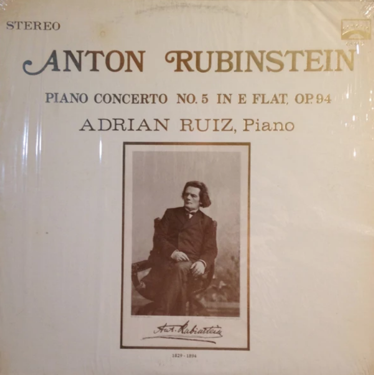Антон Рубинштейн - Концерт для фортепиано с оркестром No.5 ми-бемоль мажор, Op.94: Часть 2. Andante аккорды