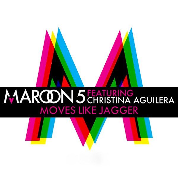 Maroon 5, Christina Aguilera - Moves Like Jagger ноты для фортепиано