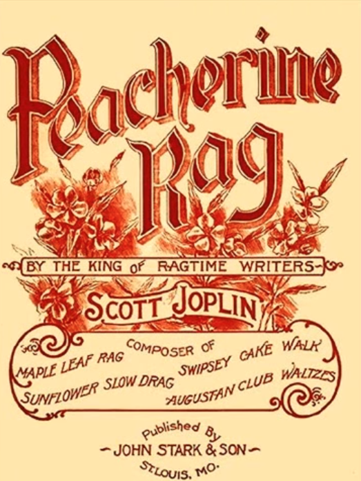 Скотт Джоплин - Peacherine Rag ноты для фортепиано