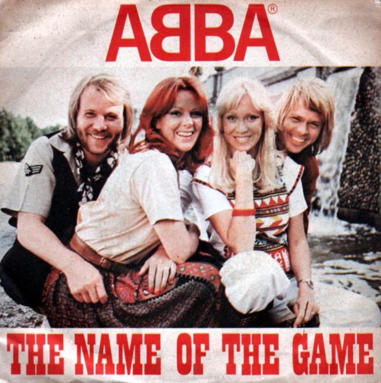 ABBA - The Name Of The Game ноты для фортепиано
