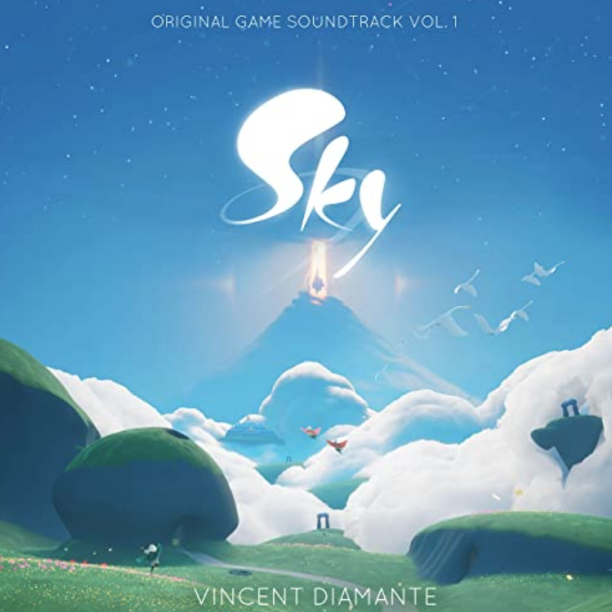 Игры небес песня. Sky Vol. 1 Винсент Диаманте. Sky обложка. Sky children of the Light облака. Sky: children of the Light thatgamecompany.