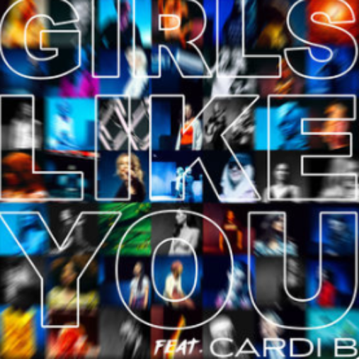 Maroon 5, Cardi B - Girls Like You ноты для фортепиано