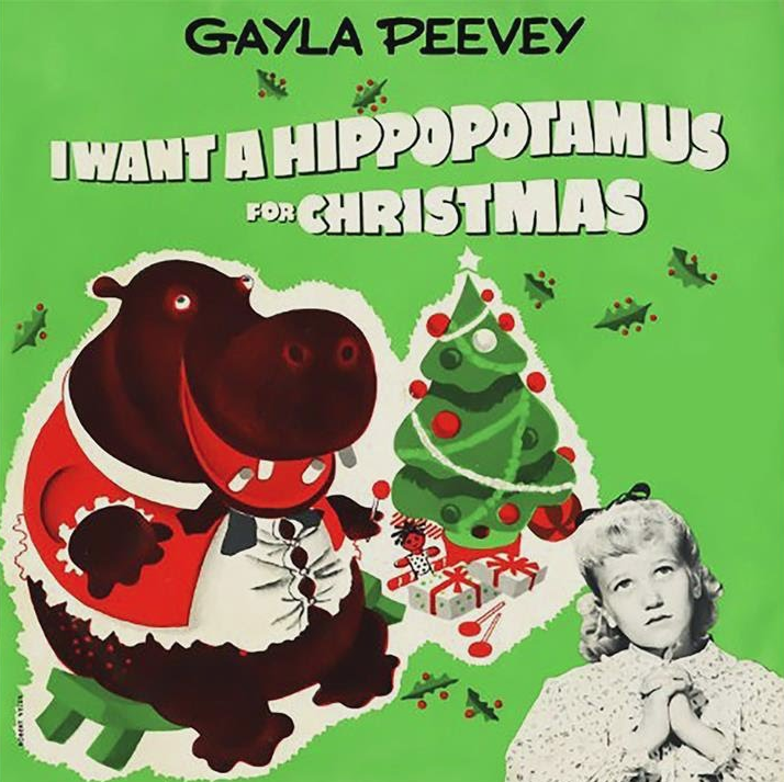 Gayla Peevey - I Want a Hippopotamus for Christmas ноты для фортепиано