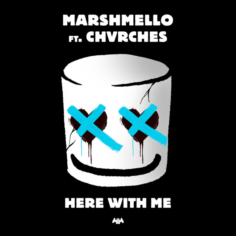 Marshmello, Chvrches - Here With Me ноты для фортепиано