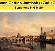 Johann Gottlieb Janitsch - Sinfonia in G major, IJJ 17: II. Andante ноты для фортепиано