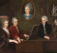Леопольд Моцарт - Менуэт ре минор ноты для фортепиано