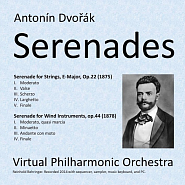 Антонин Дворжак - Серенада для духовых инструментов, соч. 44, часть 2: Minuetto ноты для фортепиано