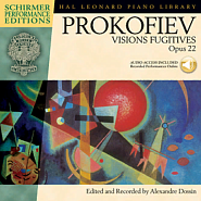 Сергей Прокофьев - Visions fugitives op. 22 No. 2 Andante ноты для фортепиано