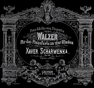 Франц Ксавер Шарвенка - Два вальса, соч. 44: 1. Con spirito ноты для фортепиано