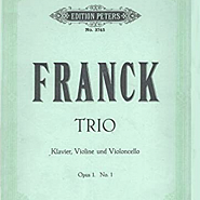 Сезар Франк - Piano Trio, Op.1 No.1: Part 2. Allegro molto ноты для фортепиано
