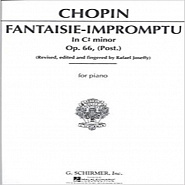 Фридерик Шопен - Fantaisie Impromptu, Op. 66 ноты для фортепиано