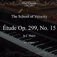 Карл Черни - Этюд № 15 ор. 299 ноты для фортепиано