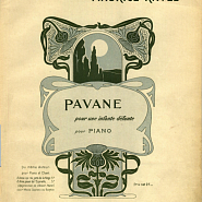 Морис Равель - Pavane pour une infante defunte ноты для фортепиано