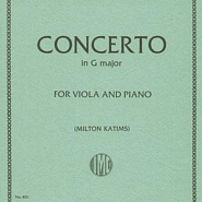 Георг Филипп Телеман - Viola Concerto in G Major, TWV 51:G9: IV. Presto ноты для фортепиано