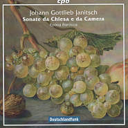 Johann Gottlieb Janitsch - Sonata da Camera in D major, Op.5, No.1: I. Adagio e mesto ноты для фортепиано
