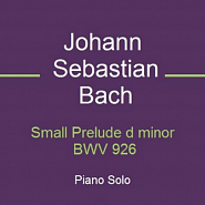 Иоганн Себастьян Бах - Prelude No. 3 in D Minor (BWV 926) ноты для фортепиано