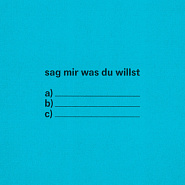 Clueso - Sag Mir Was Du Willst ноты для фортепиано