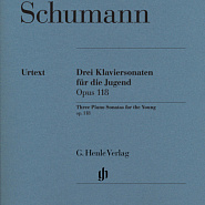 Роберт Шуман - Детская соната op. 118 № 1 ноты для фортепиано