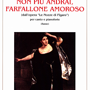 Вольфганг Амадей Моцарт - Le Nozze di Figaro, K. 492: Non piu andrai ноты для фортепиано