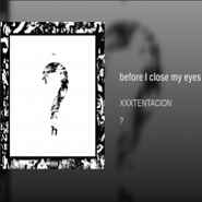 XXXTentacion - before I close my eyes ноты для фортепиано