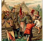 Русская народная песня - Коробейники (Ой, полна, полна моя коробушка) ноты для фортепиано