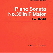 Йозеф Гайдн - Sonata No. 38 in F Major, Hob. XVI, 23: Part 1 Moderato ноты для фортепиано