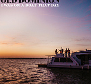 Old Dominion - I Was On a Boat That Day ноты для фортепиано