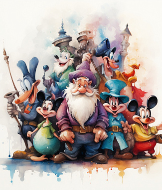 Ноты музыки из мультфильмов Disney