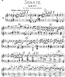 undefined Людвиг ван Бетховен - Соната для фортепиано № 5 до минор, опус 10 № 1