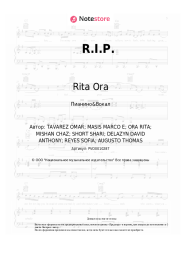 Ноты, аккорды Sofia Reyes, Rita Ora - R.I.P.