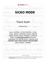 Ноты, аккорды Travis Scott - SICKO MODE
