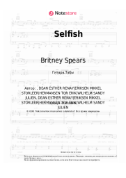 undefined Britney Spears - Selfish