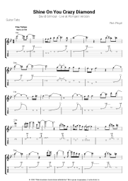 Ноты, аккорды Pink Floyd - Shine On You Crazy Diamond