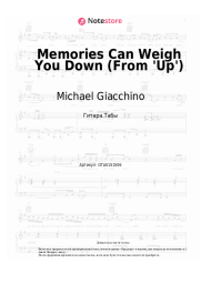 undefined Michael Giacchino - Memories Can Weigh You Down (From 'Up')