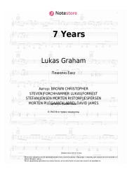 Ноты, аккорды Lukas Graham - 7 Years