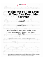Ноты, аккорды MoStack, Dolapo - Make Me Fall In Love & You Can Keep Me Forever