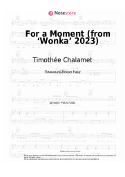 undefined Timothée Chalamet, Calah Lane - For a Moment (from ‘Wonka’ 2023)