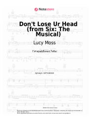 undefined Lucy Moss, Toby Marlow - Don't Lose Ur Head (from Six: The Musical)