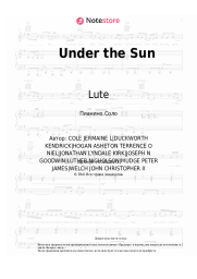 Ноты, аккорды Dreamville, J. Cole, DaBaby, Lute - Under the Sun