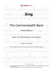 Ноты, аккорды Gary Barlow, The Commonwealth Band - Sing
