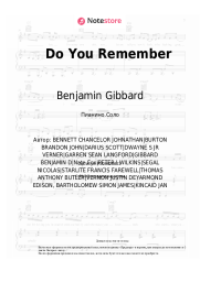 Ноты, аккорды Chance the Rapper, Benjamin Gibbard - Do You Remember